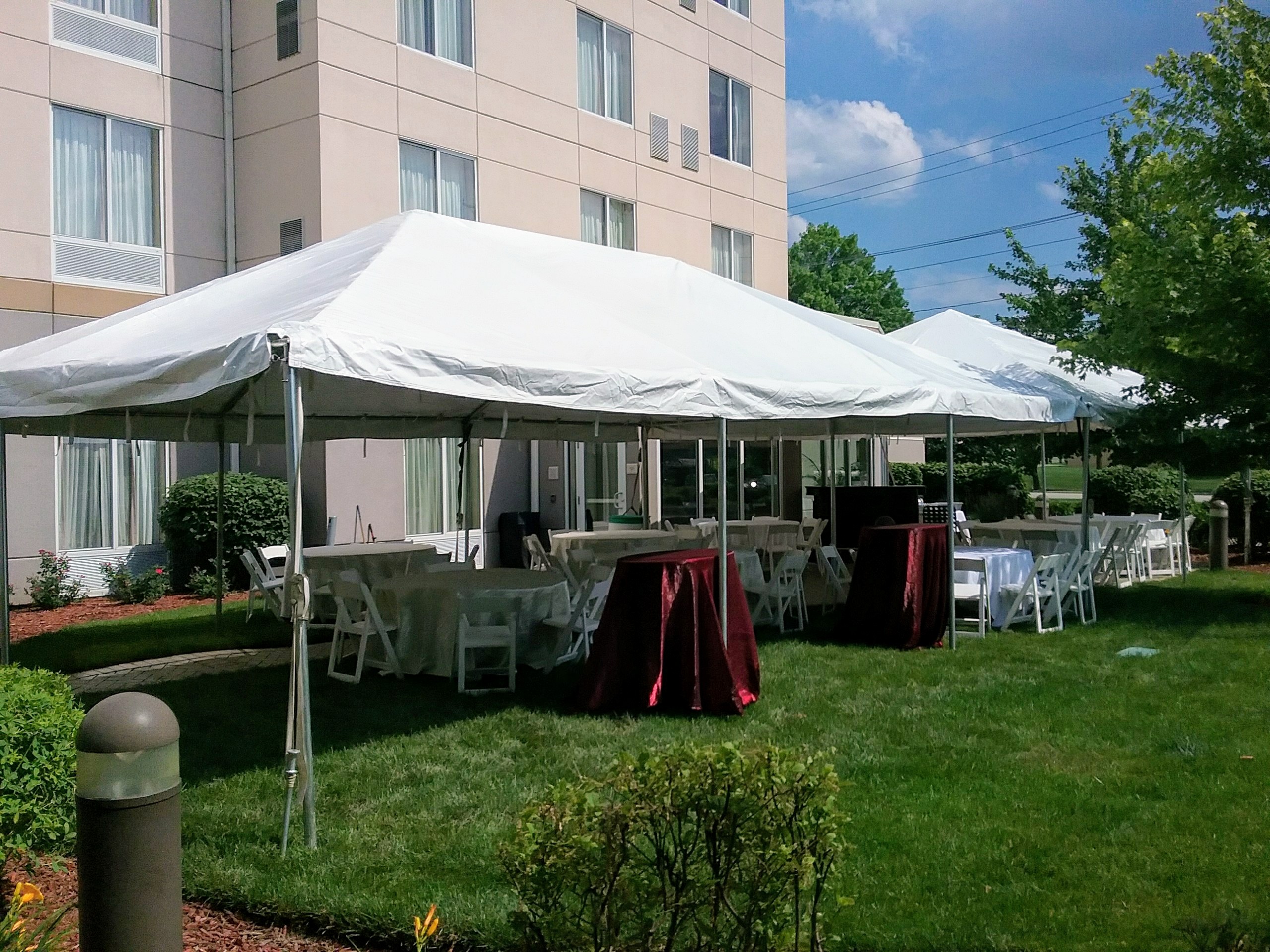 30x30 engineered frame tent rentals - Cincinnati Event Rentals